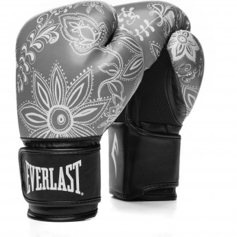 Перчатки тренировочные EVERLAST SPARK 12oz серые узор Перчатки тренировочные EVERLAST SPARK 12oz серые узор